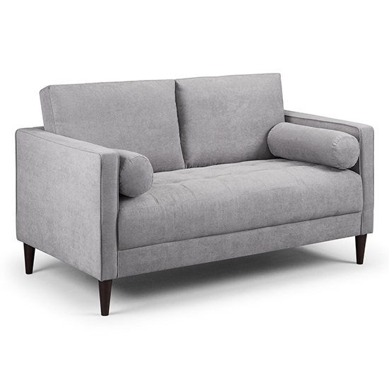 Read more about Hiltraud fabric 2 seater sofa in grey