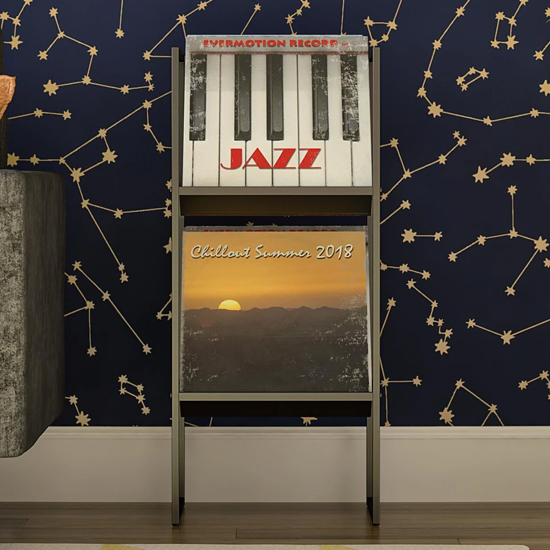 Hilux Metal Shelving Unit In Black