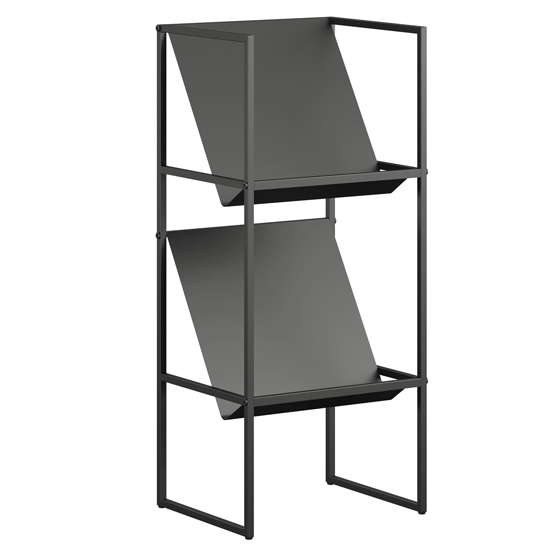Hilux Metal Shelving Unit In Black