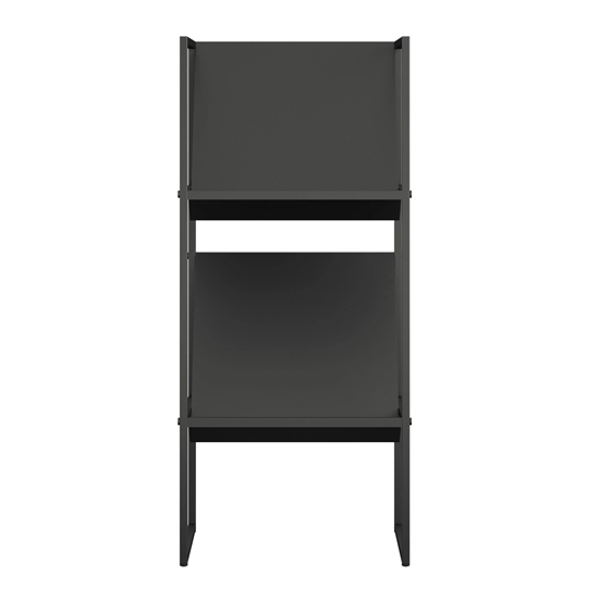 Hilux Metal Shelving Unit In Black