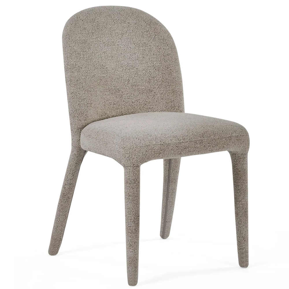 Hinckley Grey Fabric Dining Chairs - Pair