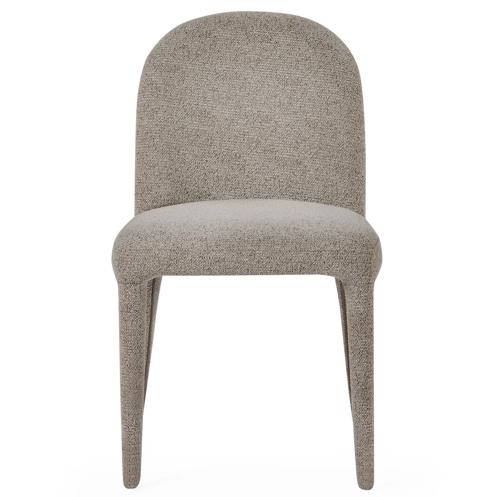 Hinckley Grey Fabric Dining Chairs - Pair