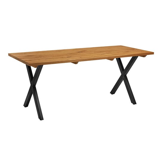 Hinton Large Solid Oak Dining Table In Oak