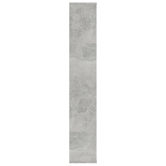 Hiti Wooden 100cm x 140cm Bookcase In Concrete Grey_6