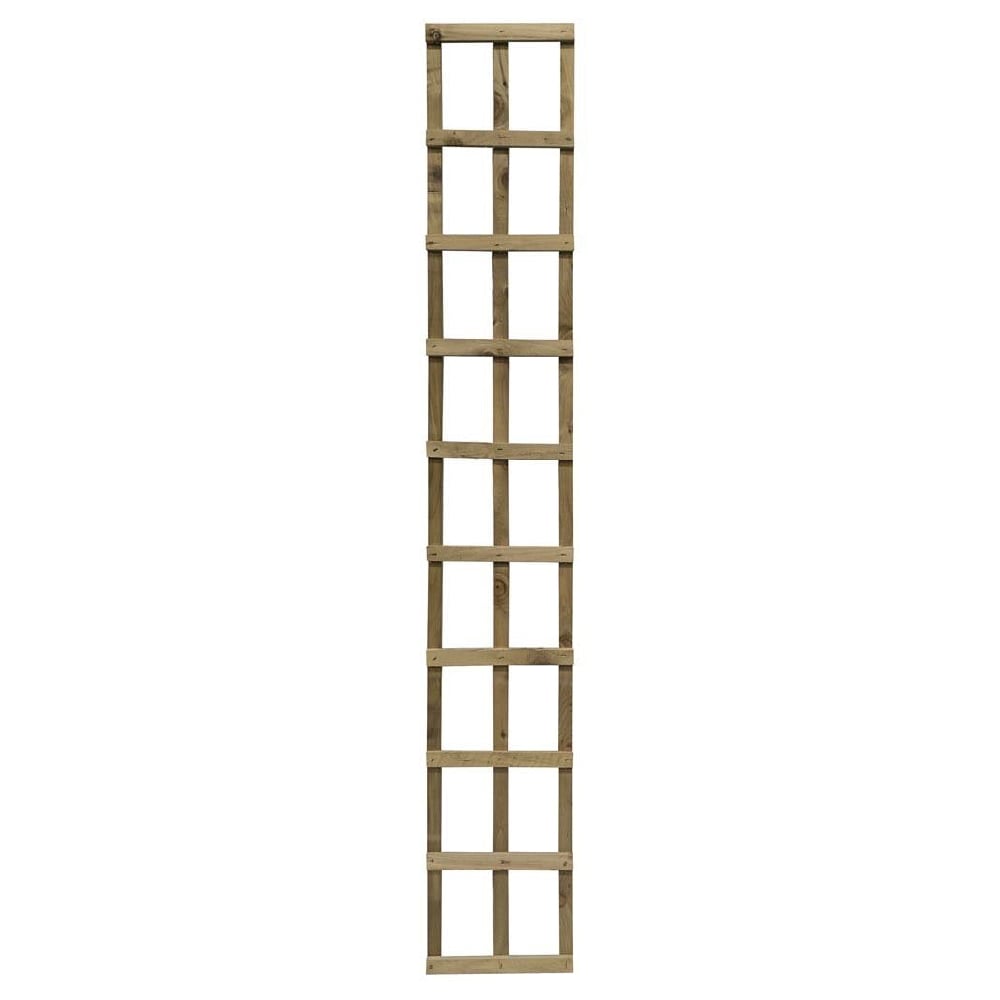 Hizo Wooden Garden Pressure Treated Trellis In Natural 6x1