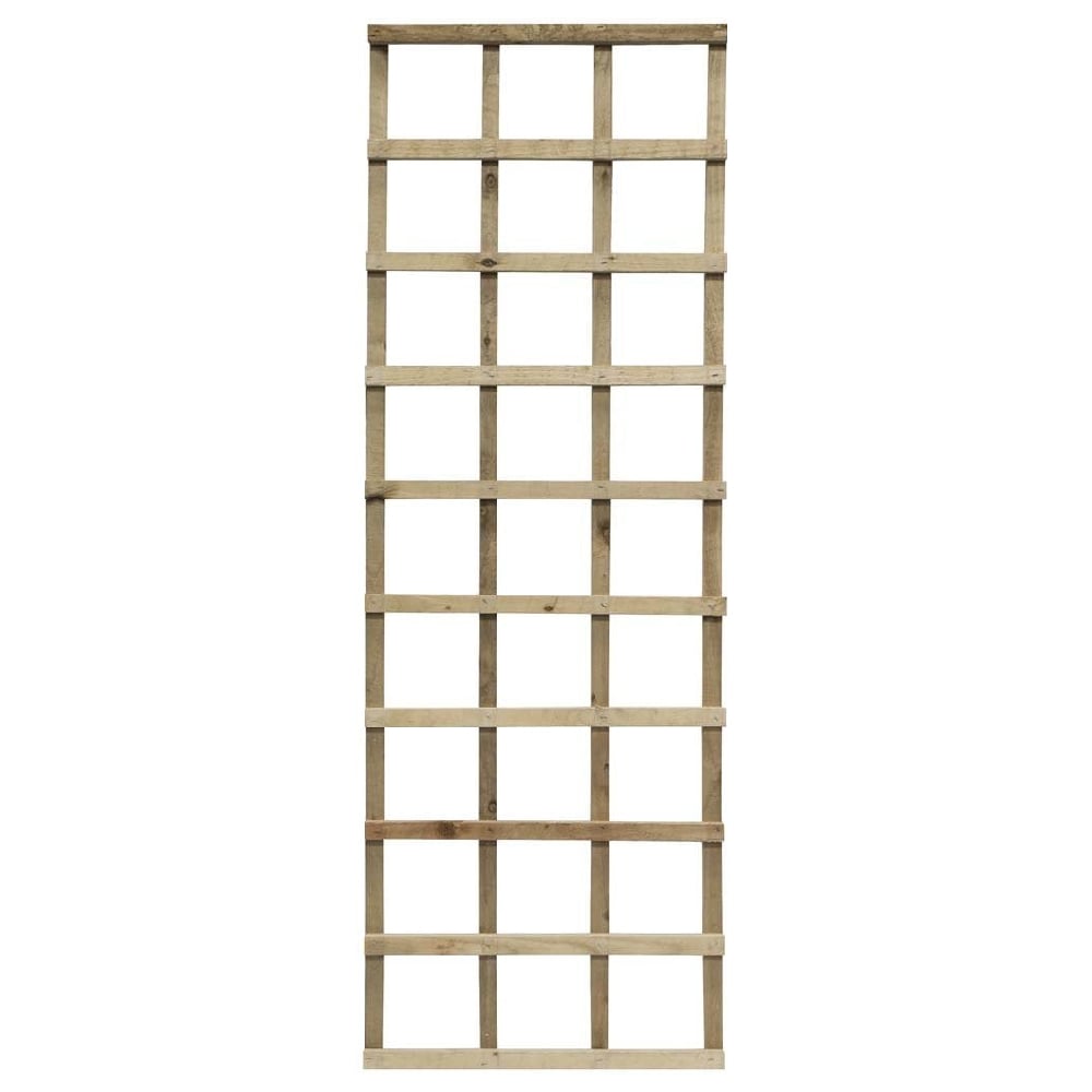 Hizo Wooden Garden Pressure Treated Trellis In Natural 6x2