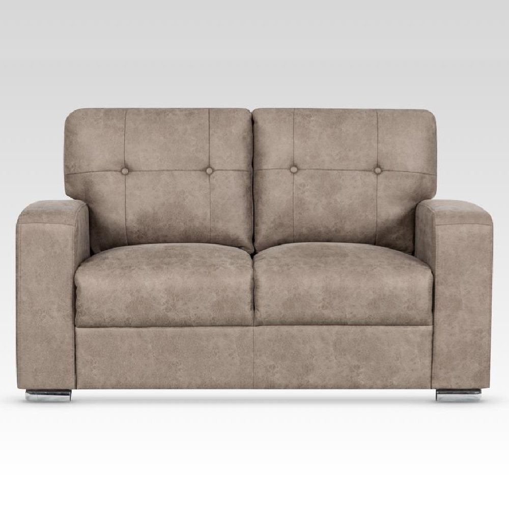 Hobart Fabric 3+2 Seater Sofa Set In Taupe