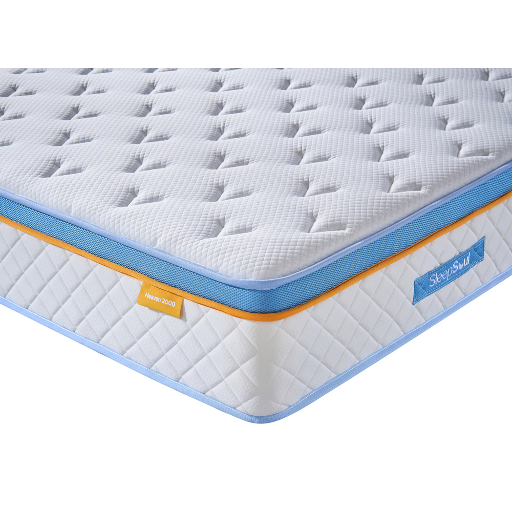 Hockley Fabric 2000 Pocket Double Mattress In White