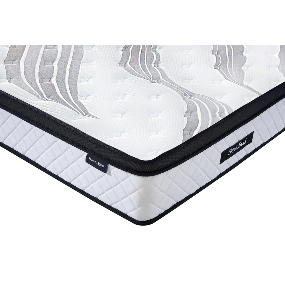 Hockley Fabric 3000 Pocket Single Mattress In White