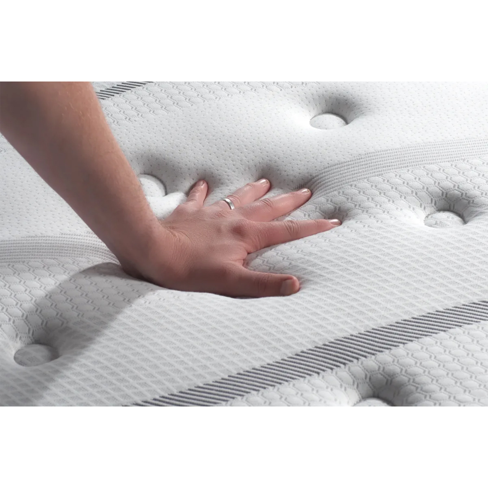Hockley Fabric Double Mattress In White