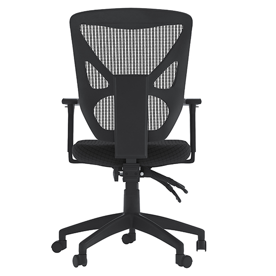 Holford Mesh Fabric Adjustable Home And Office Chair In Black_4