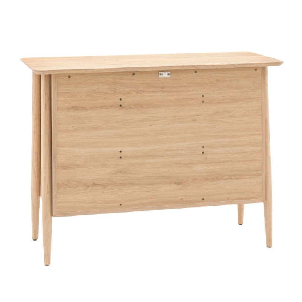 Hervey Wooden Chest Of 3 Drawers In Natural
