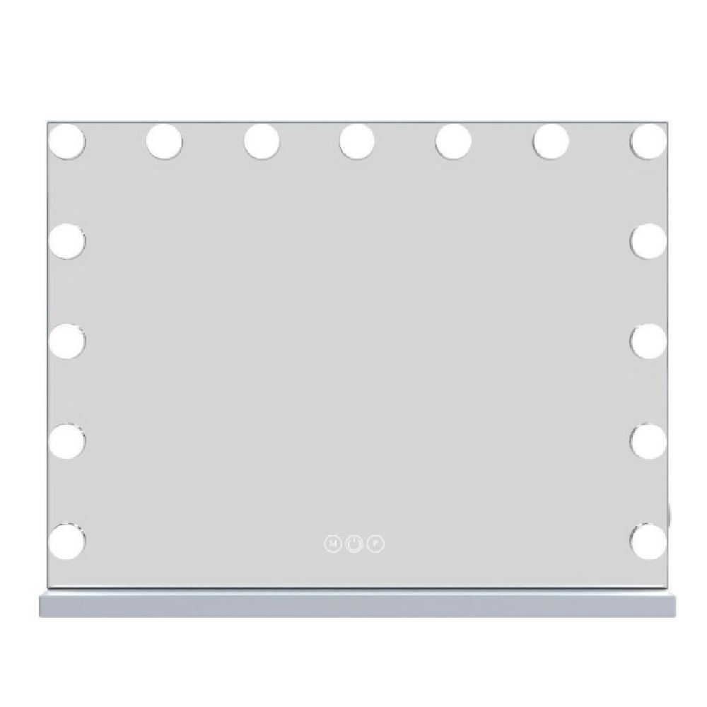 Read more about Holmdel large dressing mirror with led lighting in clear