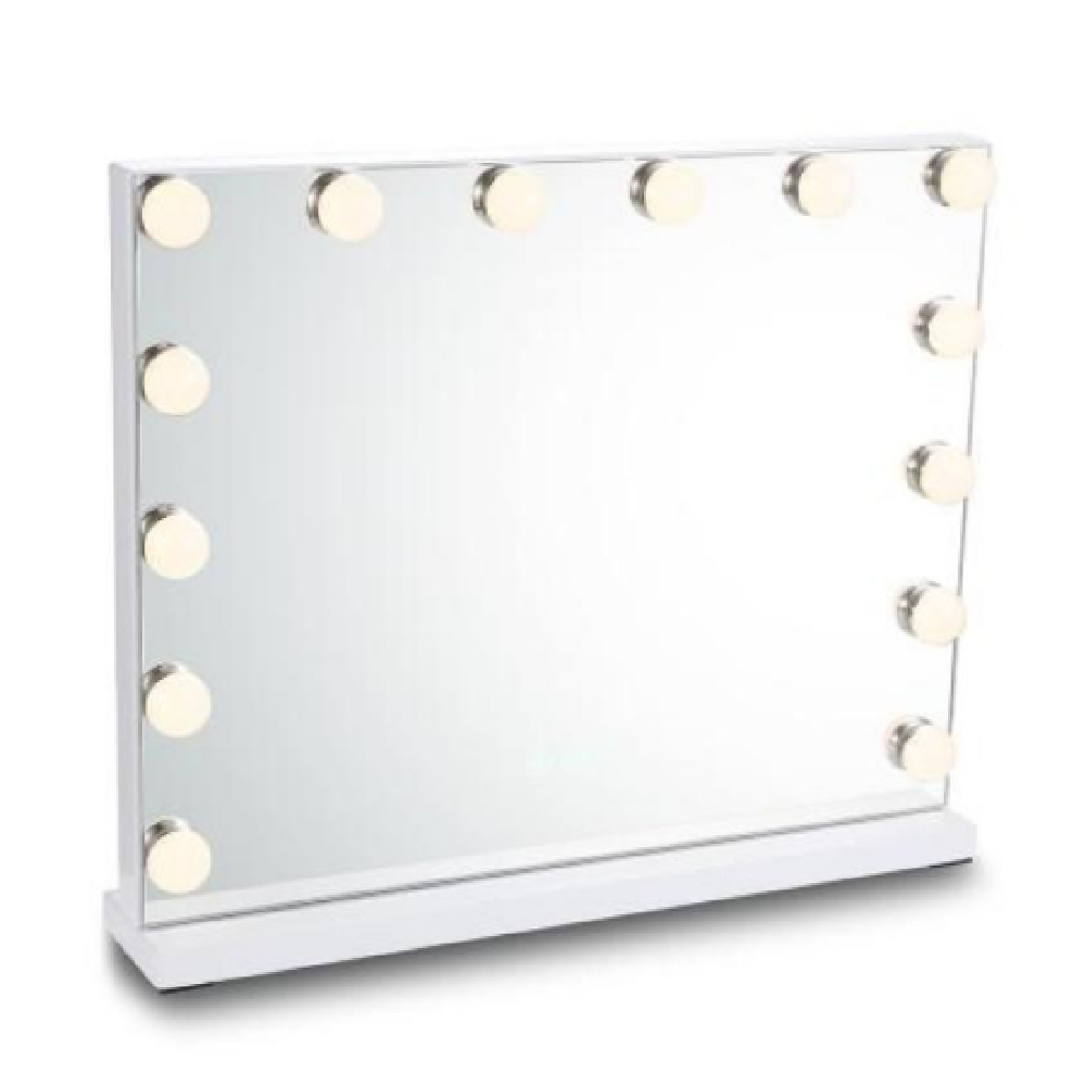 Read more about Holmdel small dressing mirror with led lighting in clear