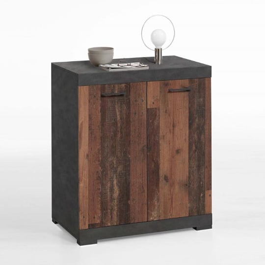 Holte Wooden Sideboard In Matera And Old Style Dark