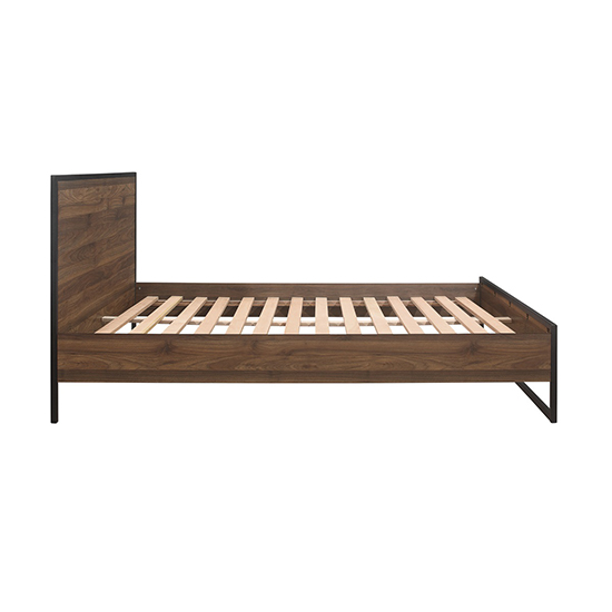 Houston Wooden Small Double Bed In Walnut_5