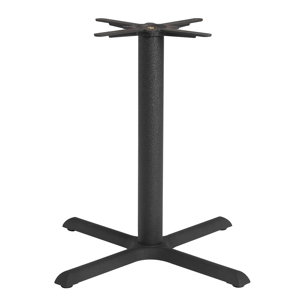 Hovirae Round Golden Oak Top Dining Table with Black Base