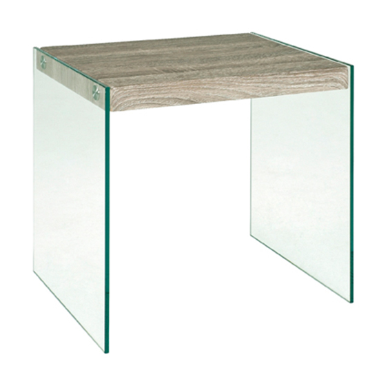 Huach Large Wooden Side Table In Truffle Oak With Glass Sides_1