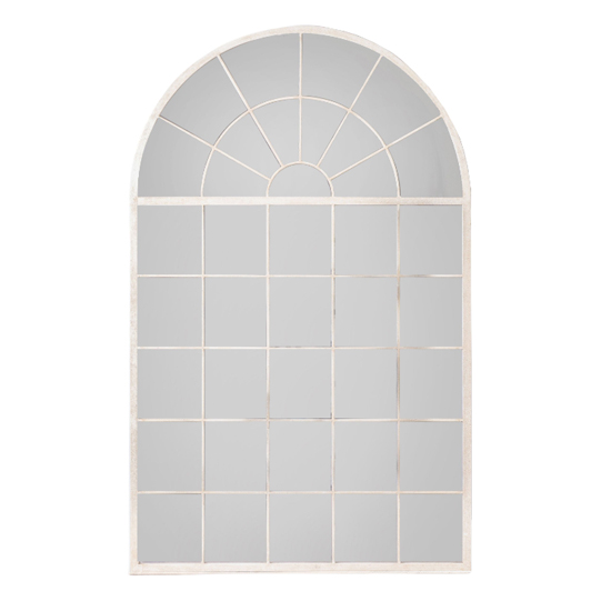 Read more about Hudsonville leaner floor mirror in soft white