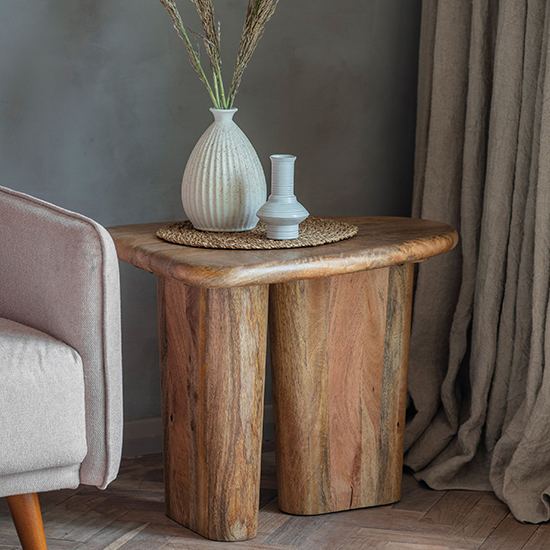 Read more about Huffman rectangular wooden side table in natural