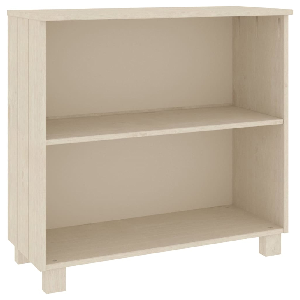 Hull Wooden Bookcase With 2 Shelf In Brown