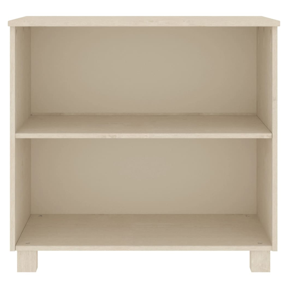 Hull Wooden Bookcase With 2 Shelf In Brown