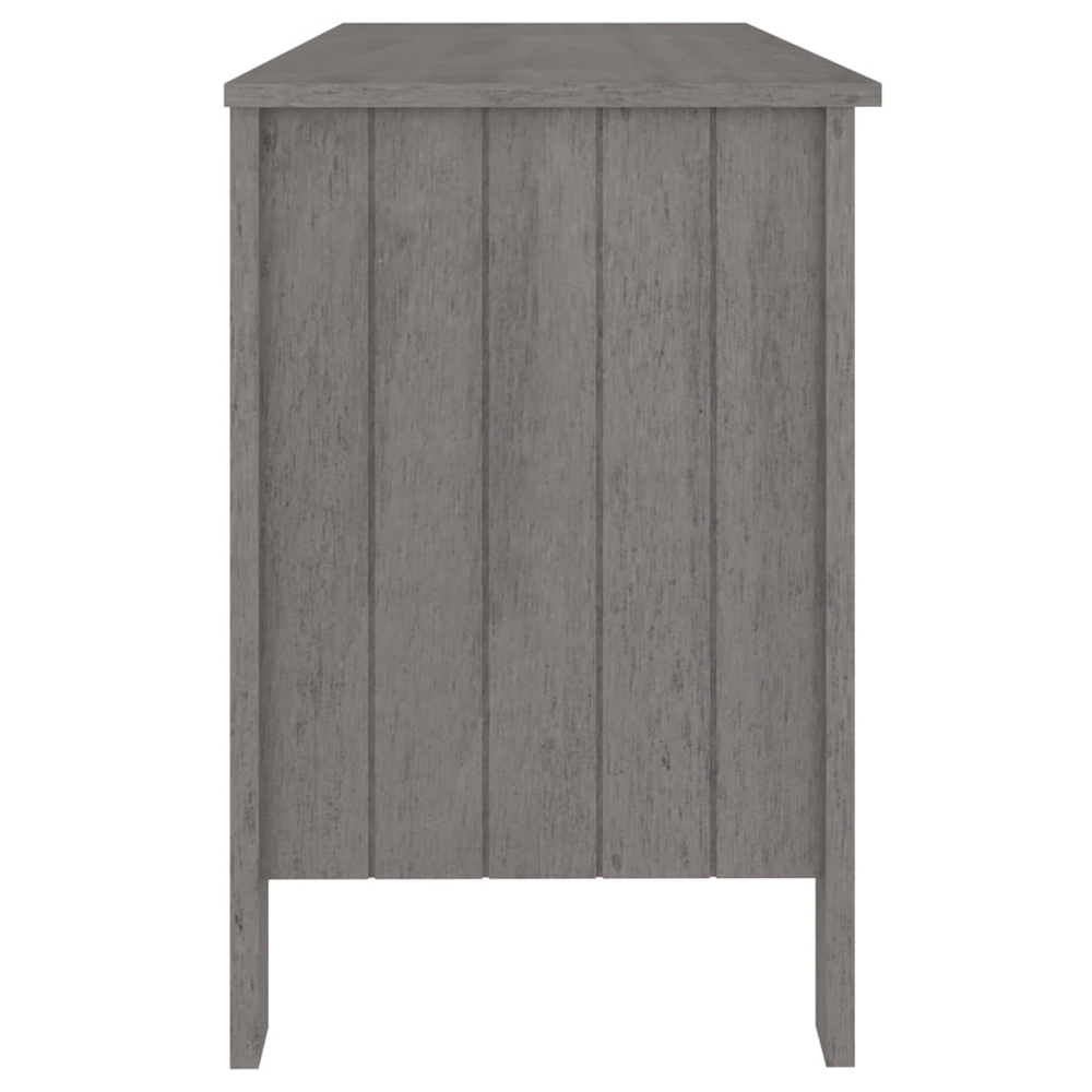 Hull Wooden Laptop Desk With 1 Door 1 Drawer In Light Grey