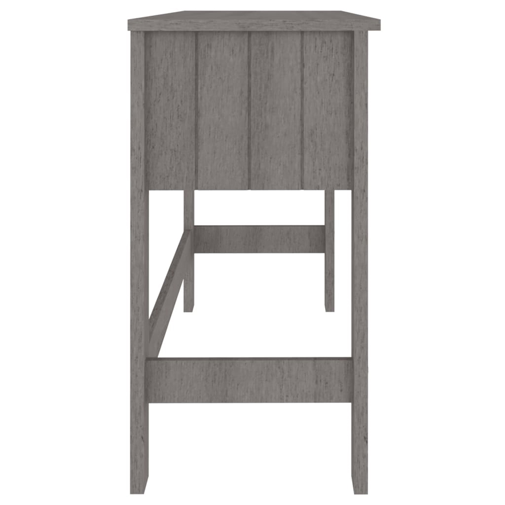 Hull Wooden Laptop Desk With 1 Drawer In Light Grey