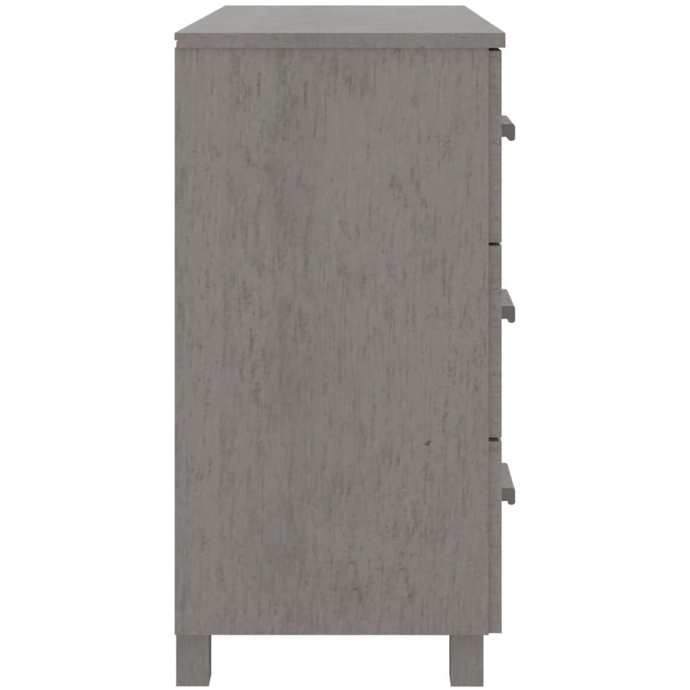 Hull Wooden Sideboard With 1 Door 3 Drawers In Light Grey