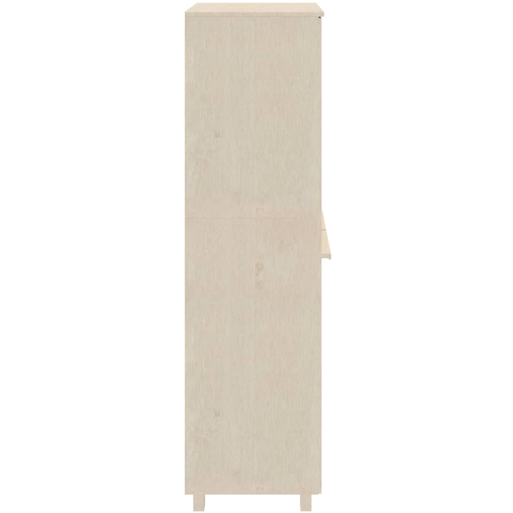 Hull Wooden Wardrobe With 2 Doors In Brown