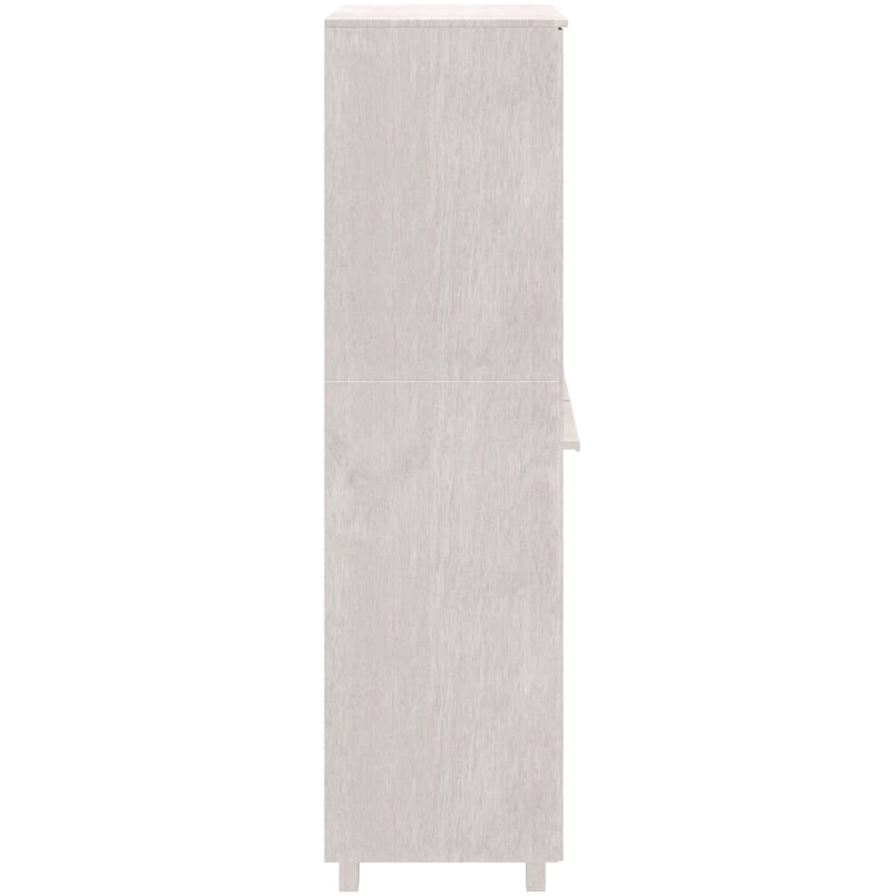 Hull Wooden Wardrobe With 2 Doors In White