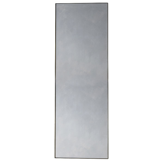 Photo of Hurstan large rectangular leaner mirror in bronze frame