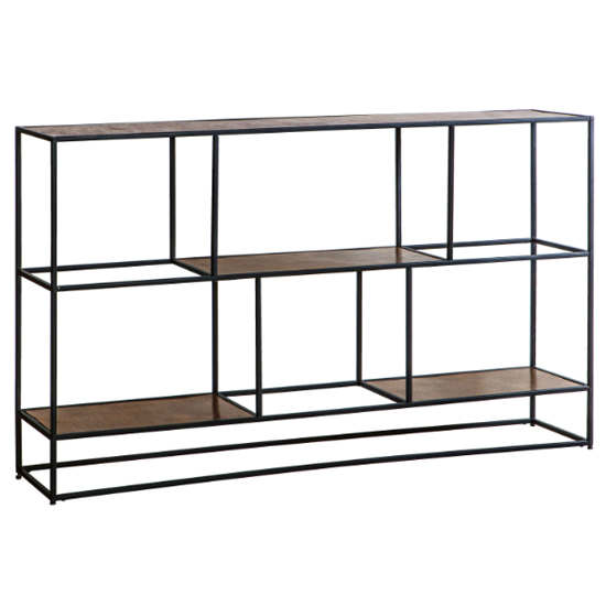 Read more about Hurston metal shelving sideboard in antique copper
