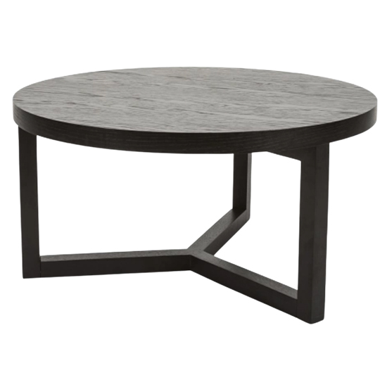 Read more about Iden wooden coffee table round in wenge