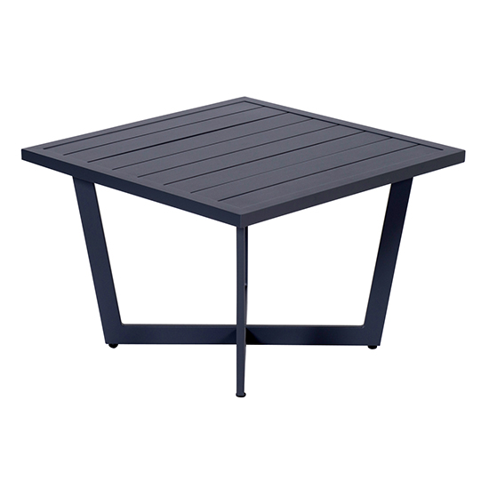 Read more about Idriya aluminium outdoor side table large in carbon black