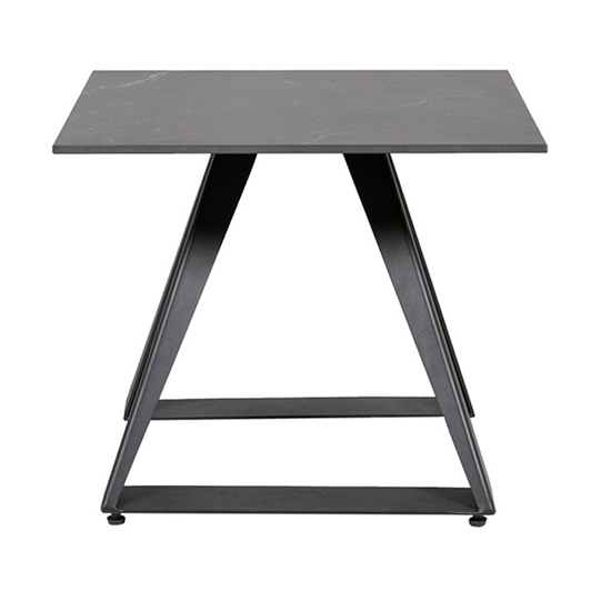 Iker Square Wooden Lamp Table In Grey With Black Legs_3