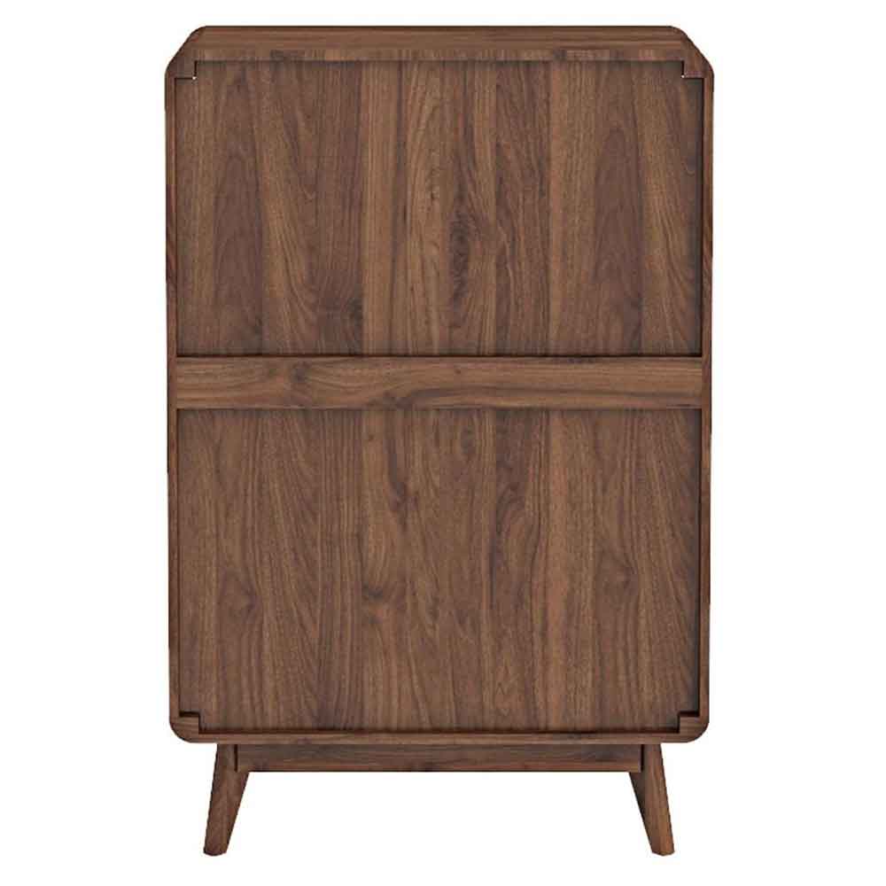 Ilford Wooden Chest Of 5 Drawers In Columbian Walnut
