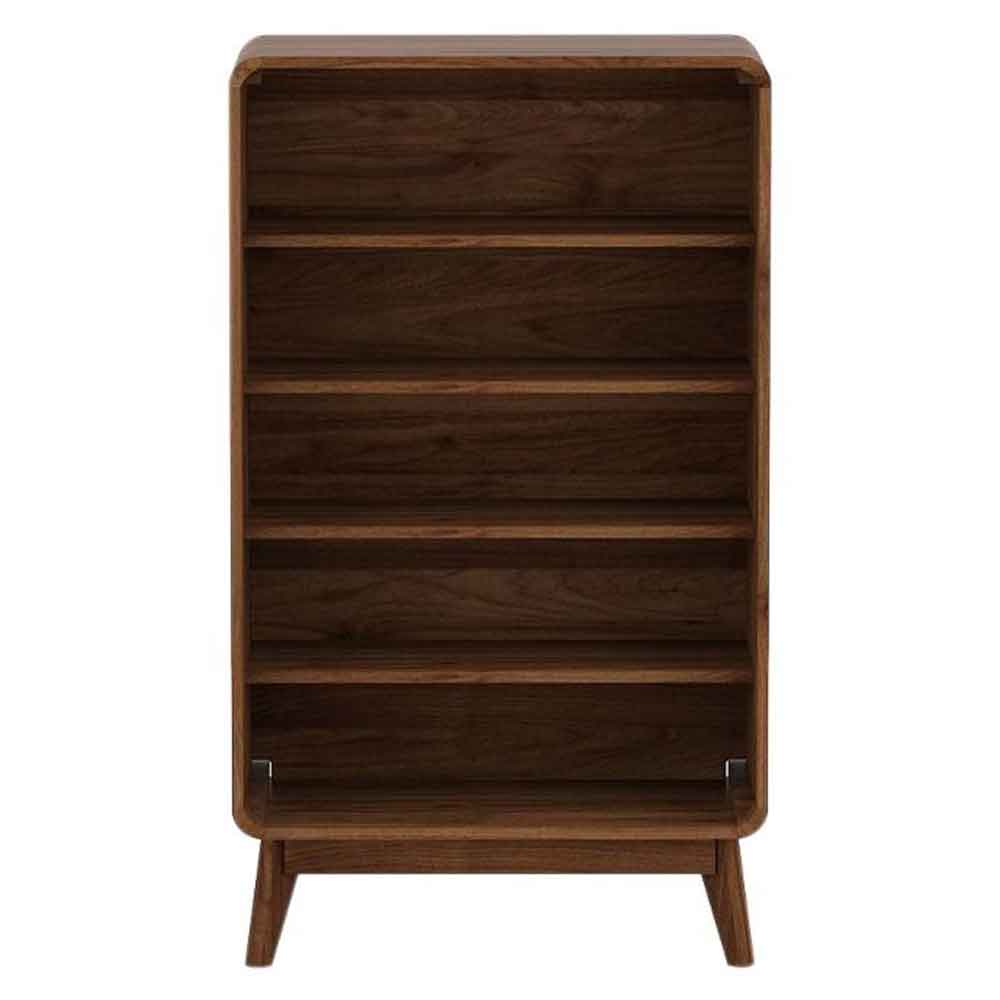 Ilford Wooden Storage Cabinet With 2 Doors In Columbian Walnut