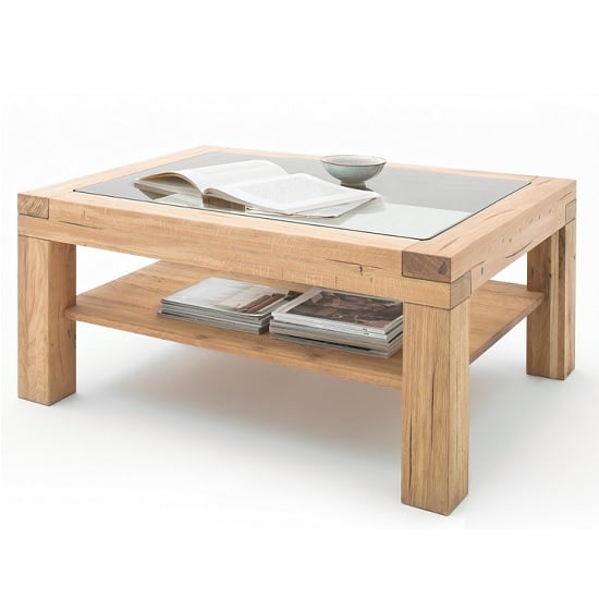 Imago Contemporary Glass Coffee Table Rectangular In Wild Oak Furniture In Fashion,Simple Small Patio Design Ideas