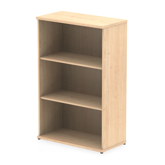 Impulse 1200mm Wooden Bookcase In Maple Furniture in Fashion