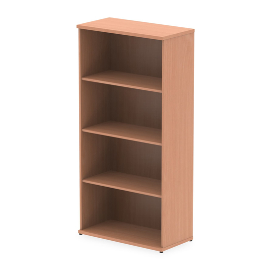 Read more about Impulse 1600mm wooden bookcase in beech