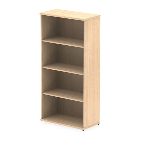 Read more about Impulse 1600mm wooden bookcase in maple