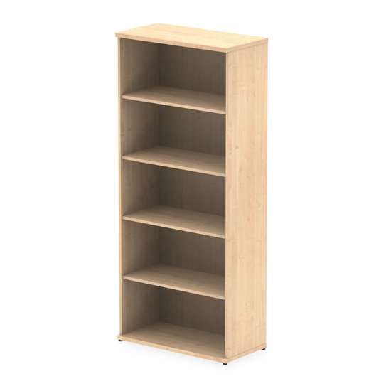 Impulse 2000mm Wooden Bookcase In Maple
