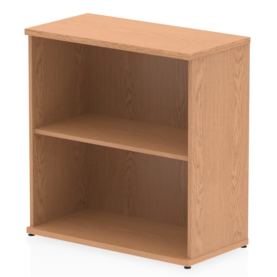 Read more about Impulse 800mm wooden bookcase in oak
