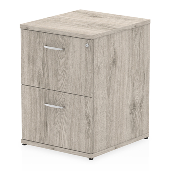 Read more about Impulse wooden 2 drawers filing cabinet in grey oak