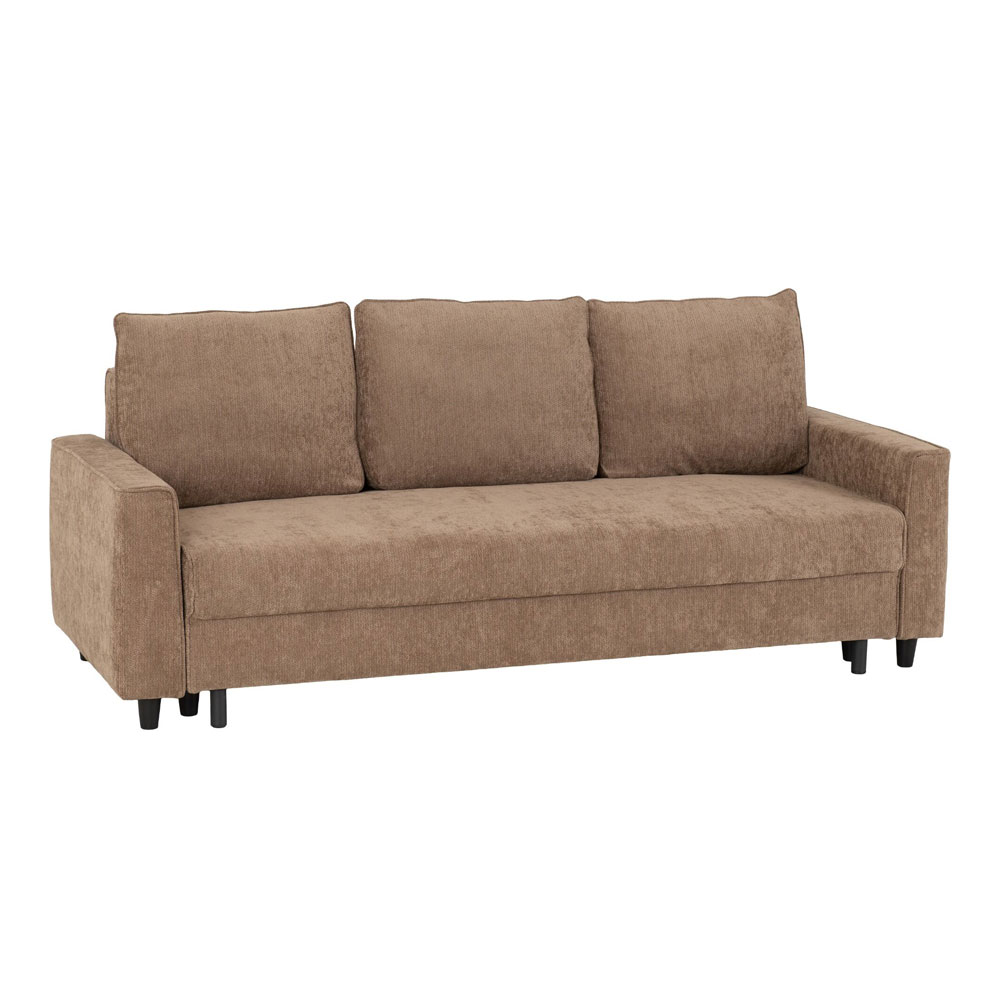 Imvire Fabric Sofa Bed in Brown
