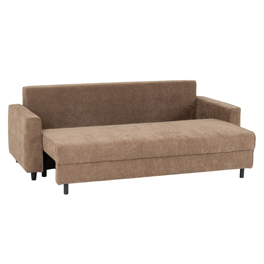 Imvire Fabric Sofa Bed in Brown