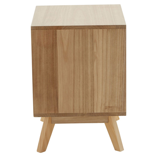 Inaja Wooden Chest Of 2 Drawer In Two Tone And Natural