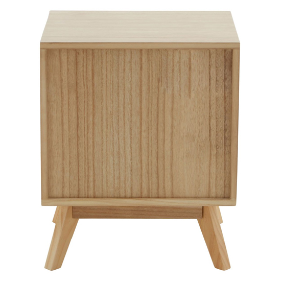 Inaja Wooden Chest Of 2 Drawer In Two Tone And Natural
