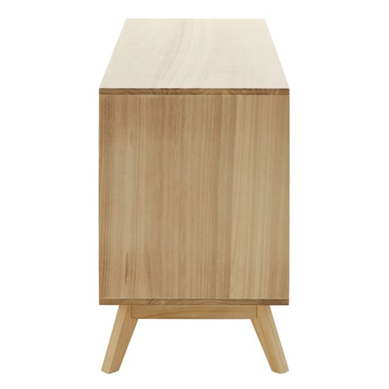 Inaja Wooden Chest Of 6 Drawer In Two Tone And Natural